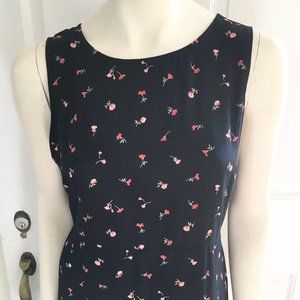 VTG GAP Y2K All Over Floral Print Maxi Dress SZ M